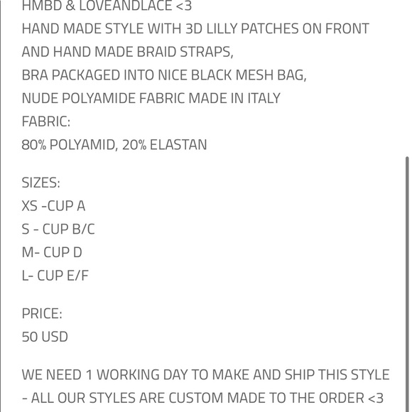 Hmbd lily bikini set - Picture 6 of 6